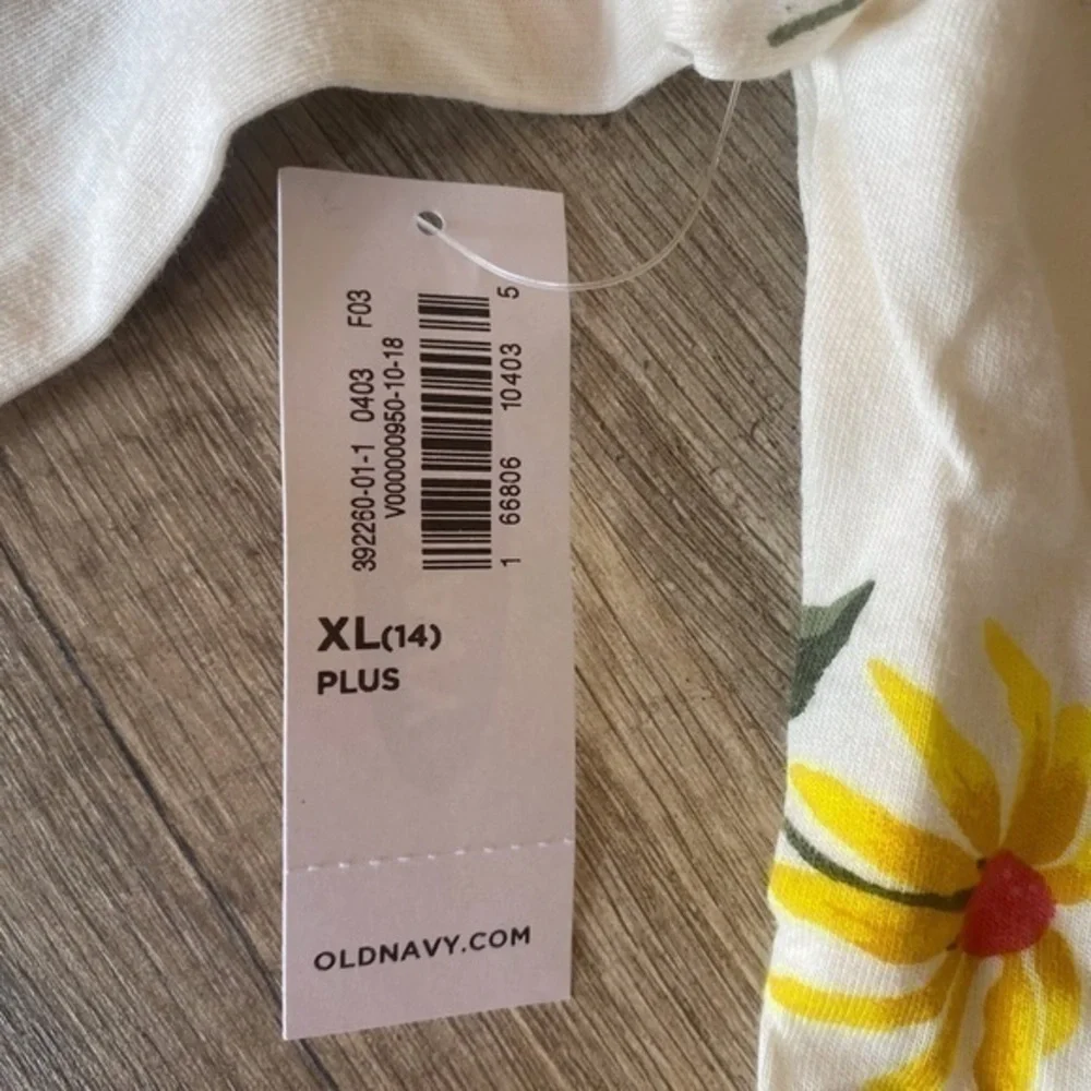 Old Navy | Floral Dress | Big Girl | Extra‎ Large Plus | 100% Cotton